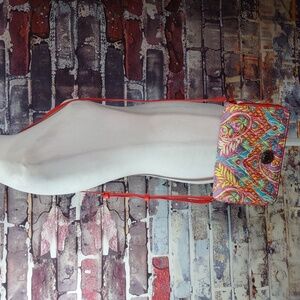 Vera Bradley "Paisley In Paradise" Turnlock Crossbody